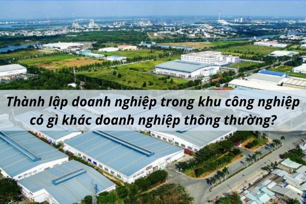 giấy phép kinh doanh trong khu công nghiệp