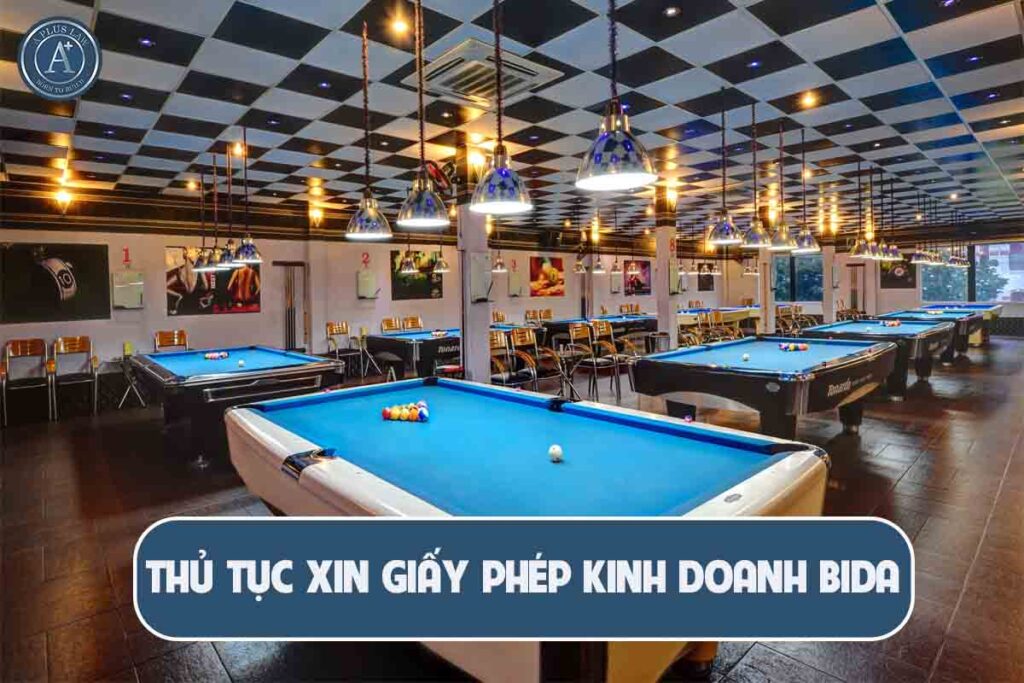 đăng ký giấy phép kinh doanh bida