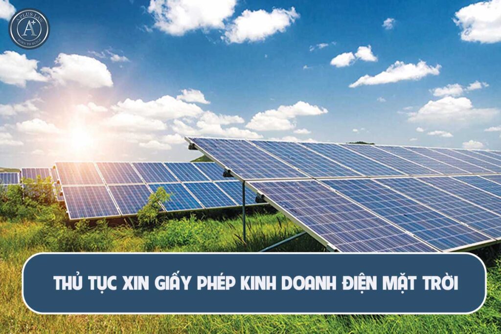 giấy phép kinh doanh điện mặt trời