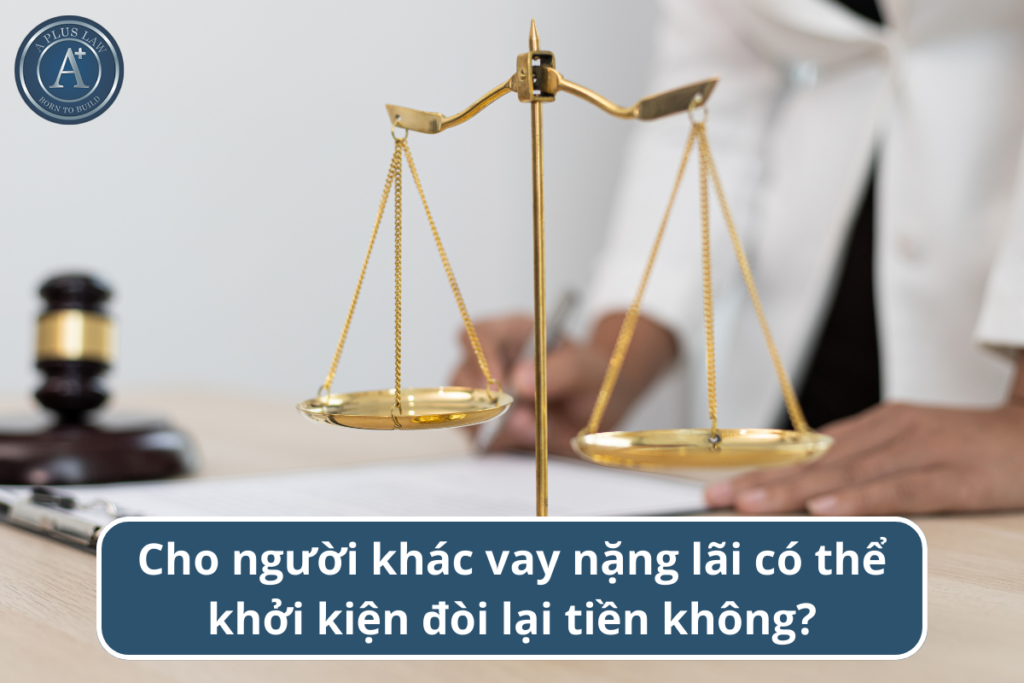 tranh chấp vay nặng lãi