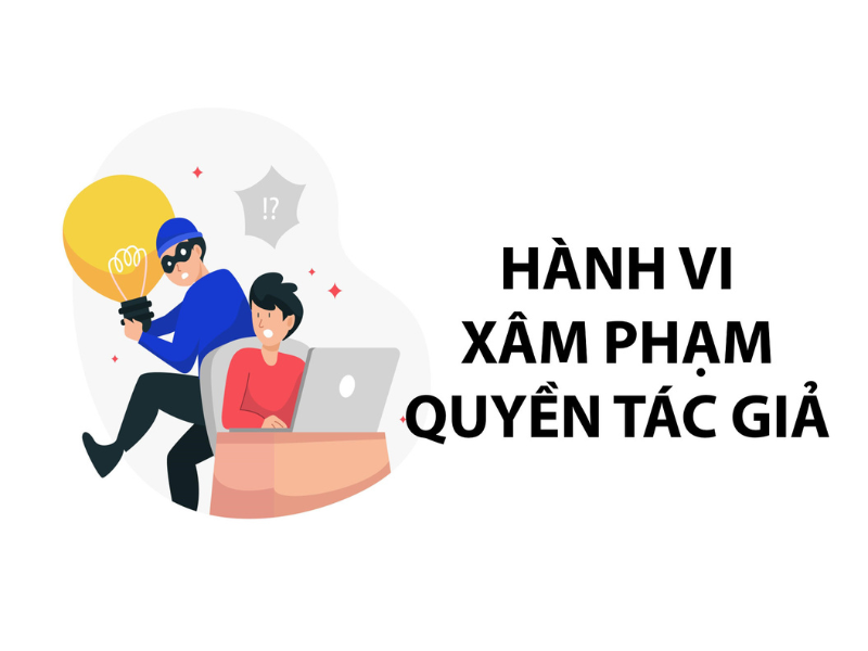 hành vi xâm phạm quyền tác giả 01