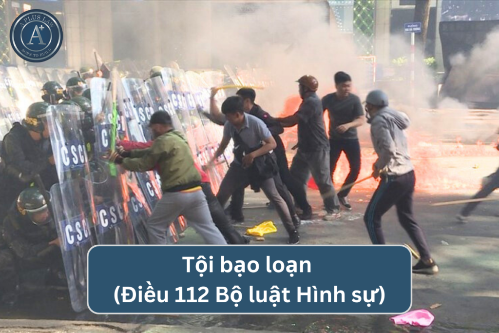 tội bạo loạn là gì