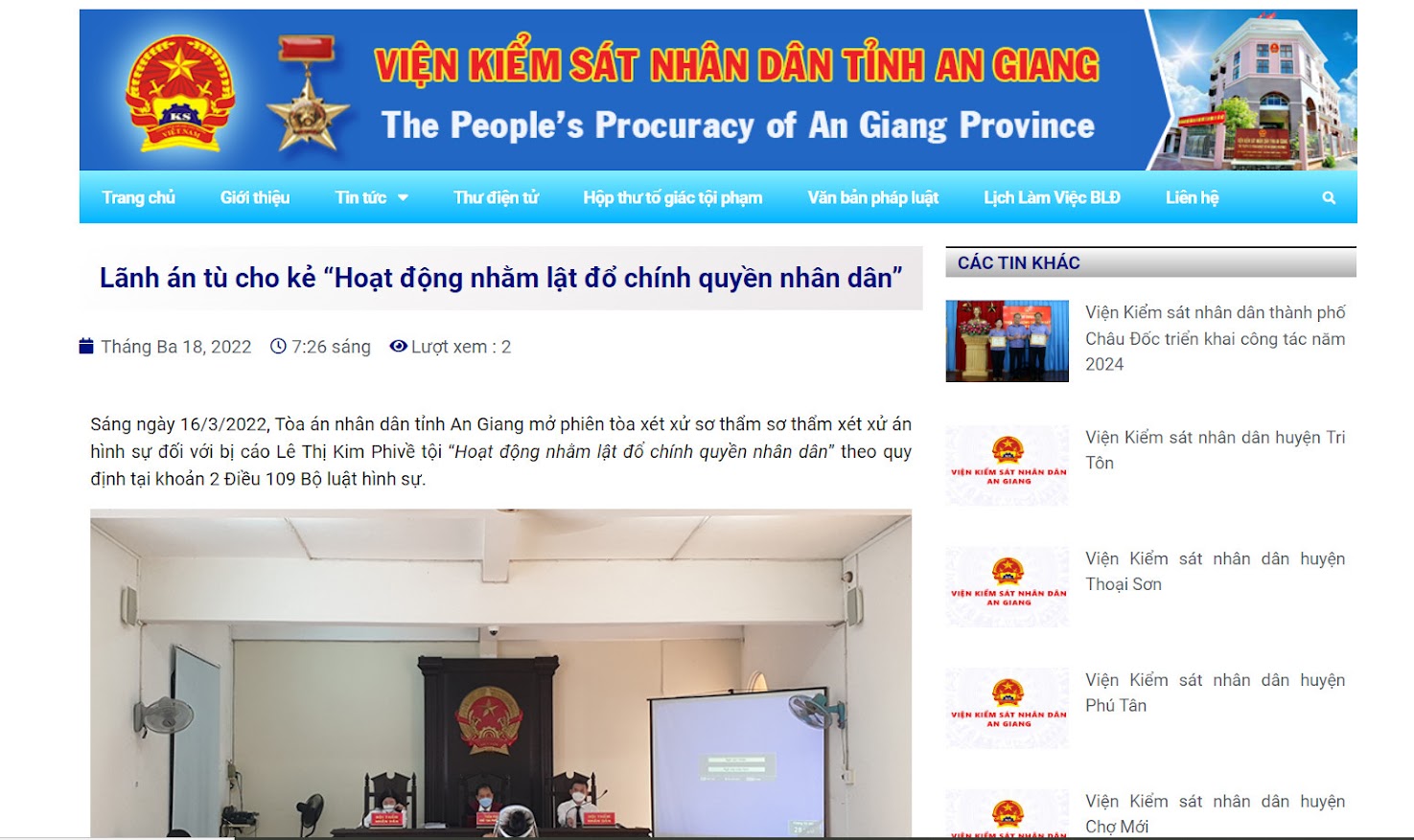 tội hoạt động nhằm lật đổ chính quyền nhân dân 04