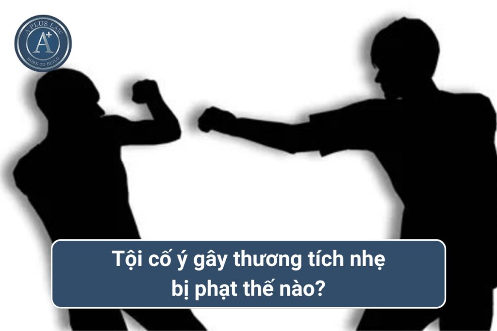 tội cố ý gây thương tích nhẹ
