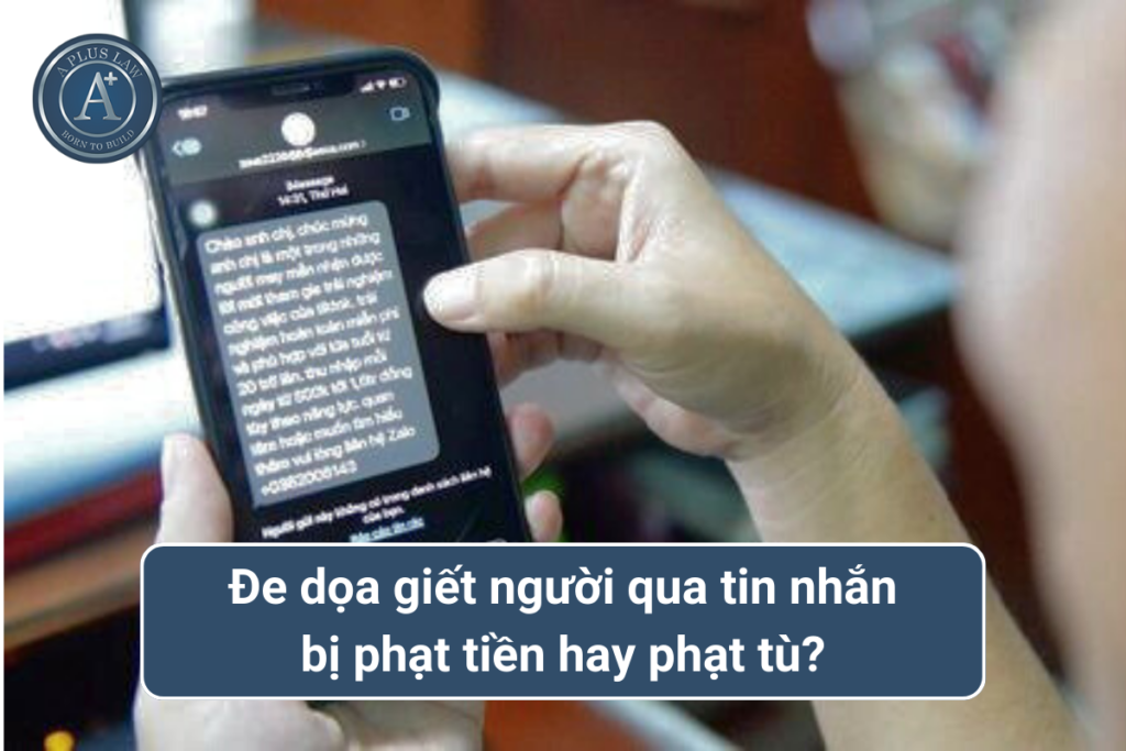 tội đe doạ giết người qua tin nhắn