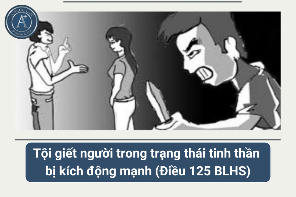 tội giết người trong trạng thái tinh thần bị kích động mạnh