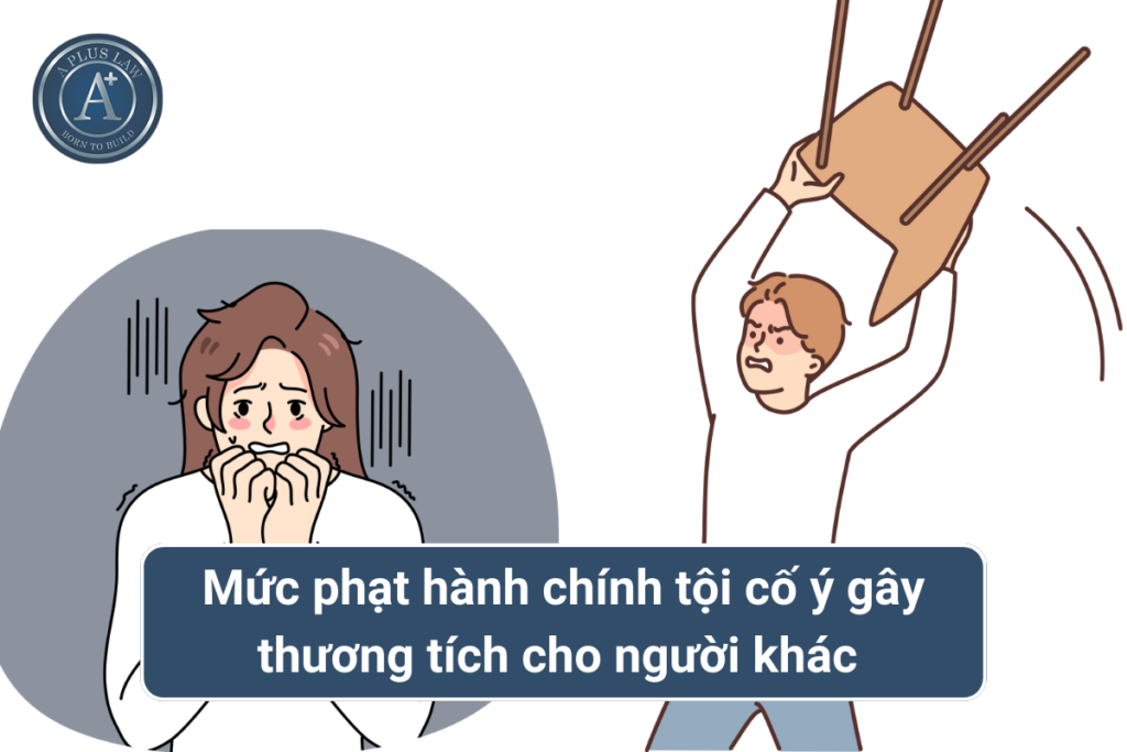 xử phạt hành chính tội cố ý gây thương tích