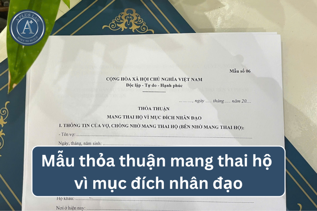 hợp đồng mang thai hộ