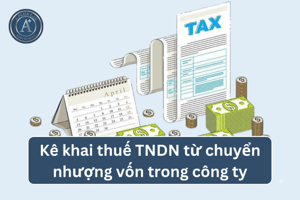 kê khai thuế tndn từ chuyển nhượng vốn