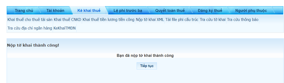 nộp tờ khai chuyển nhượng vốn 07