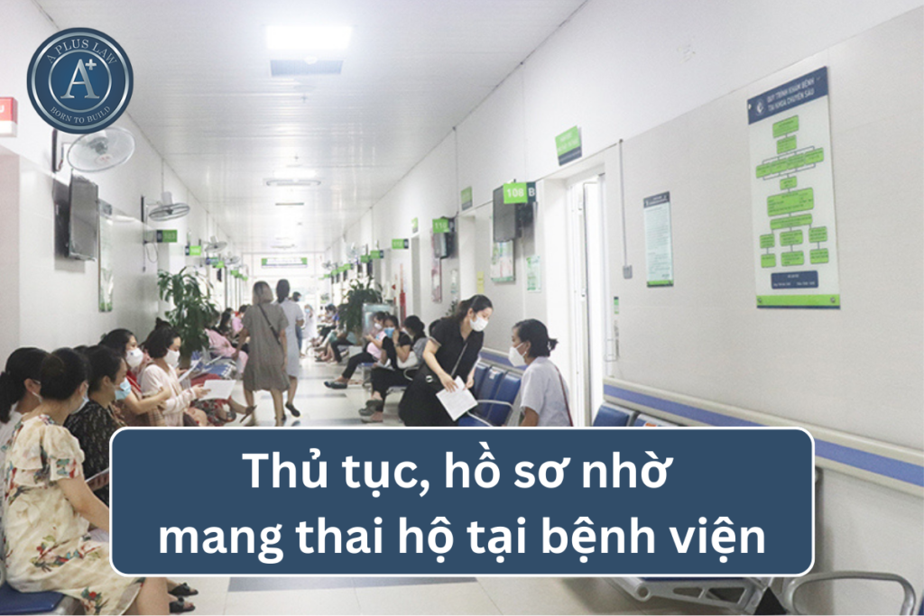 thủ tục mang thai hộ