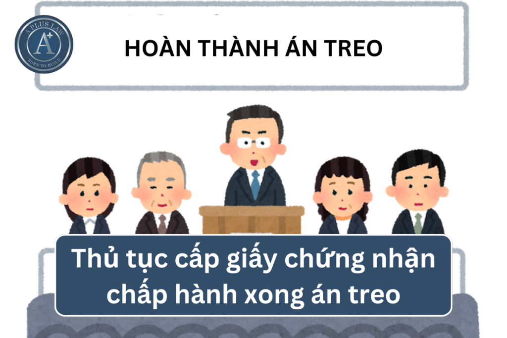 giấy chứng nhận chấp hành xong án treo