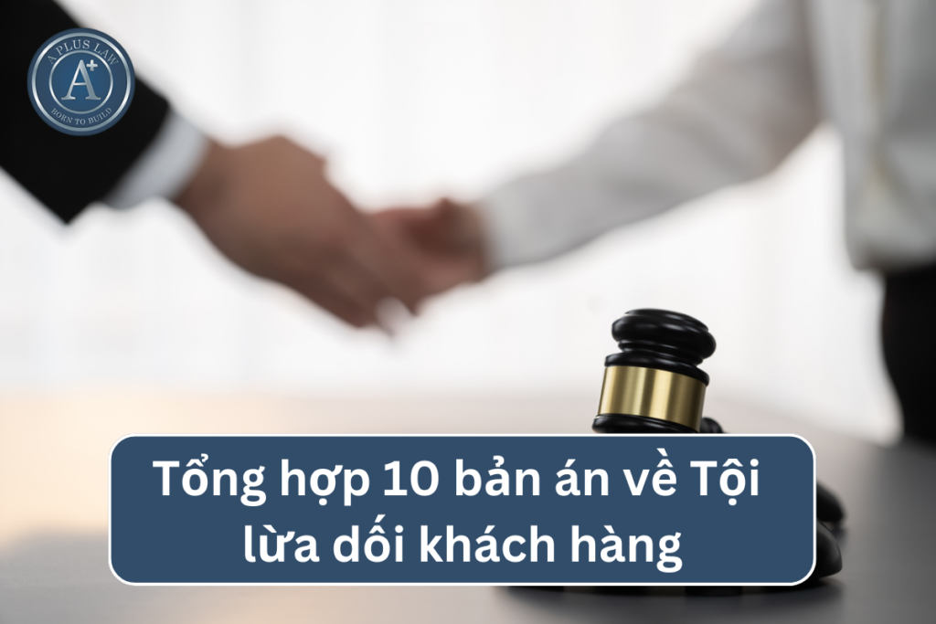 bản án về tội lừa dối khách hàng