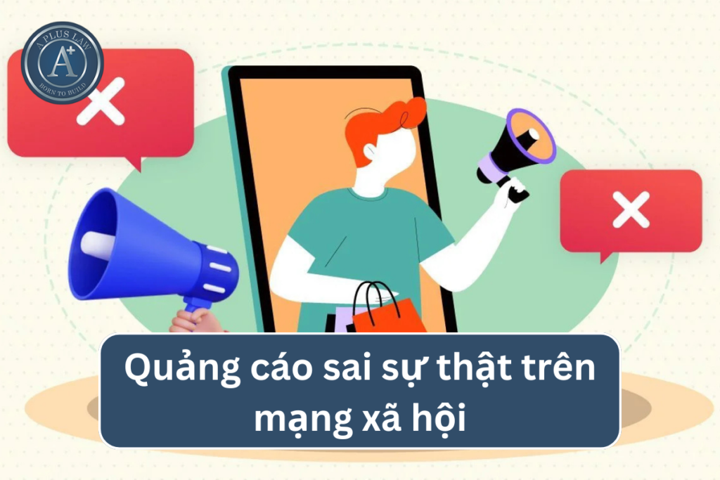 quảng cáo sai sự thật trên mạng xã hội
