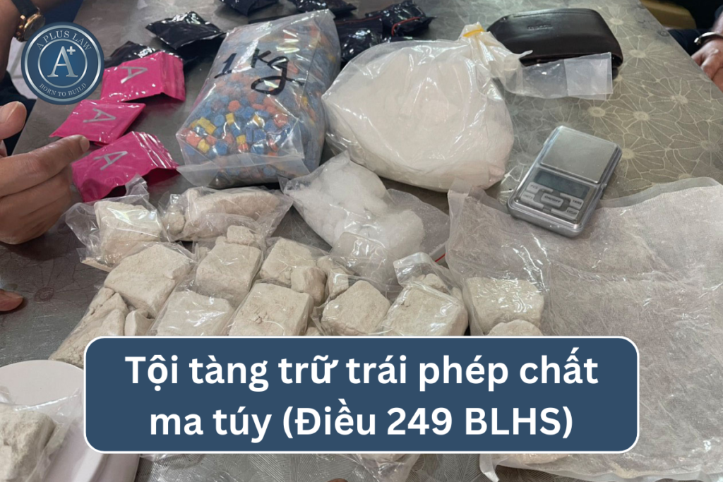 tội tàng trữ trái phép chất ma túy