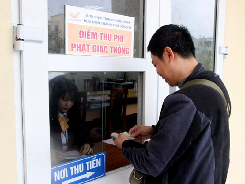 nộp phạt nguội ở đâu 02