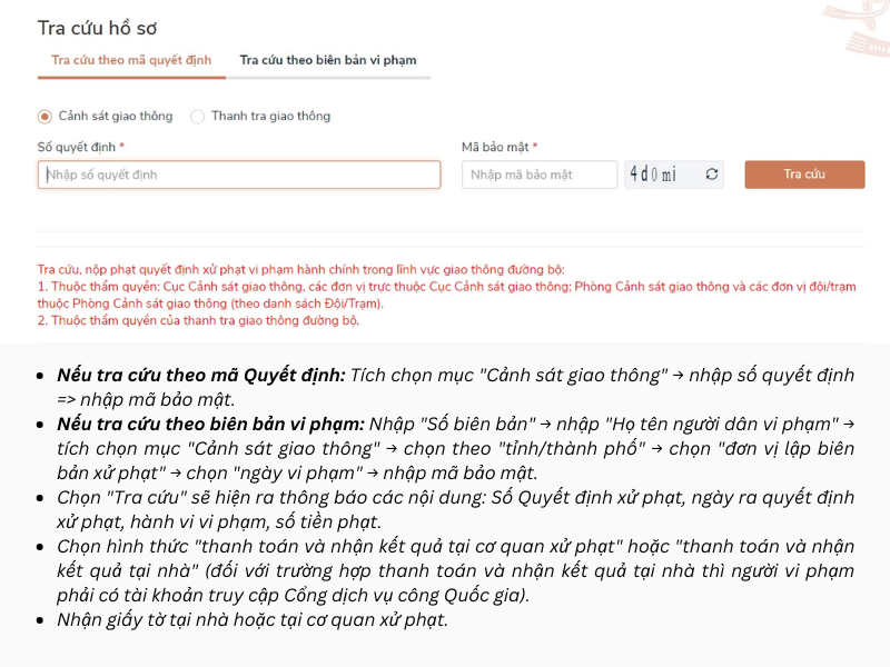 nộp phạt nguội ở đâu 07