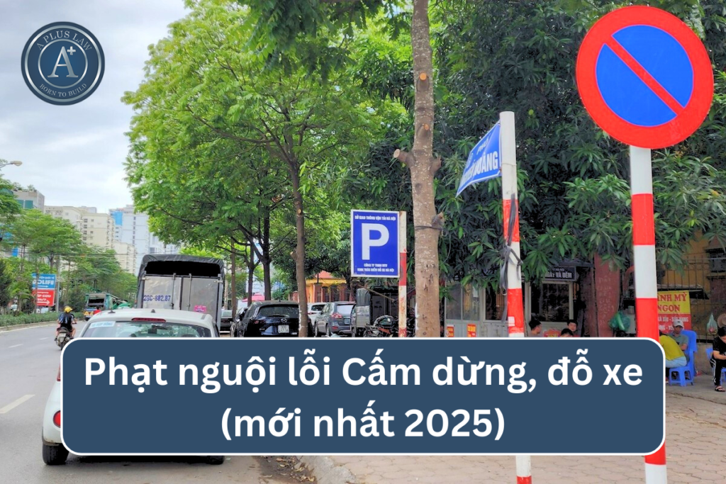 phạt nguội cấm dừng đỗ