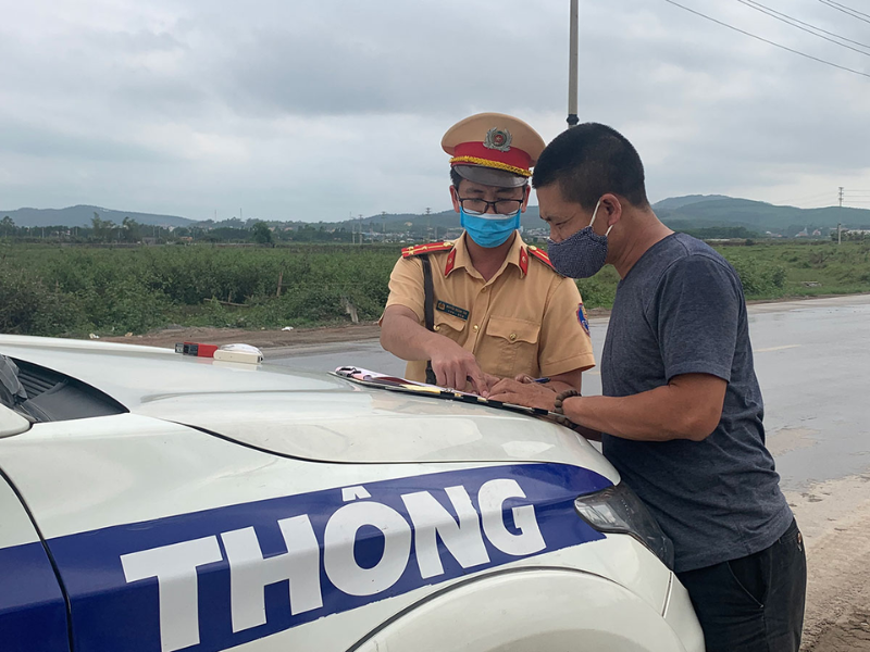 Phạt nguội Quảng Trị 02