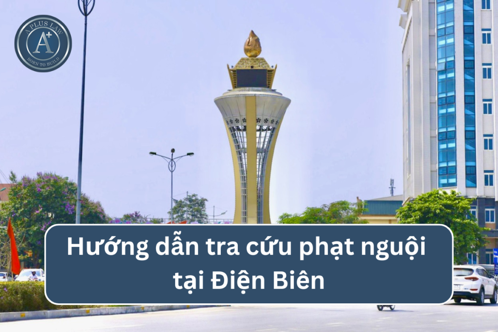 phạt nguội tại Điện Biên