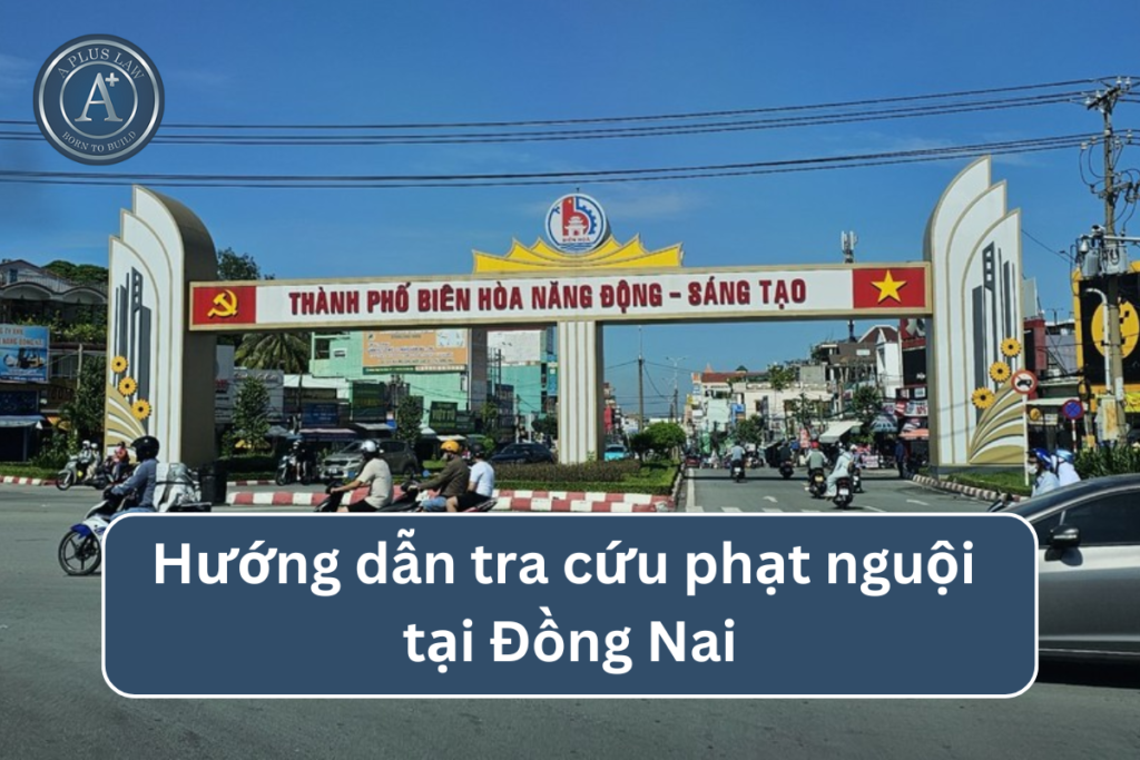 phạt nguội Đồng Nai