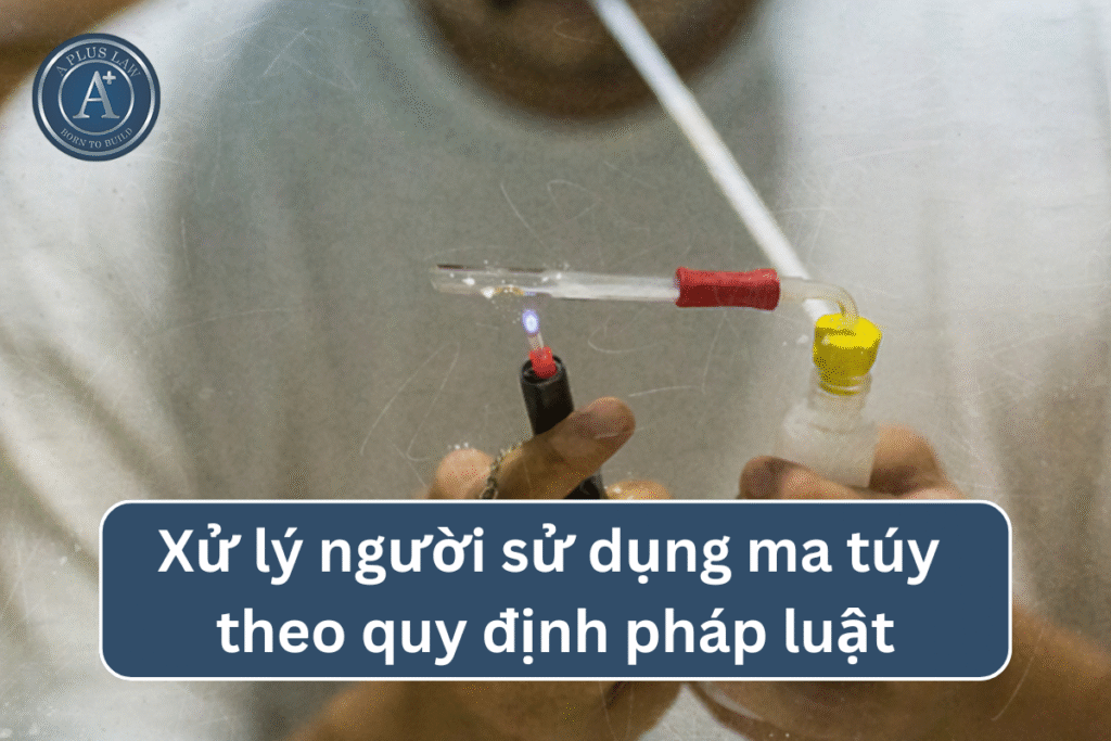 Xử lý người sử dụng ma túy theo quy định pháp luật