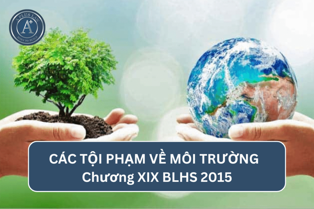 CÁC TỘI PHẠM VỀ MÔI TRƯỜNG - Chương XIX BLHS 2015