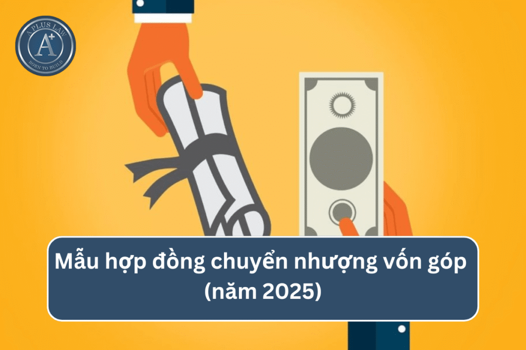 Mẫu hợp đồng chuyển nhượng vốn góp (năm 2025)