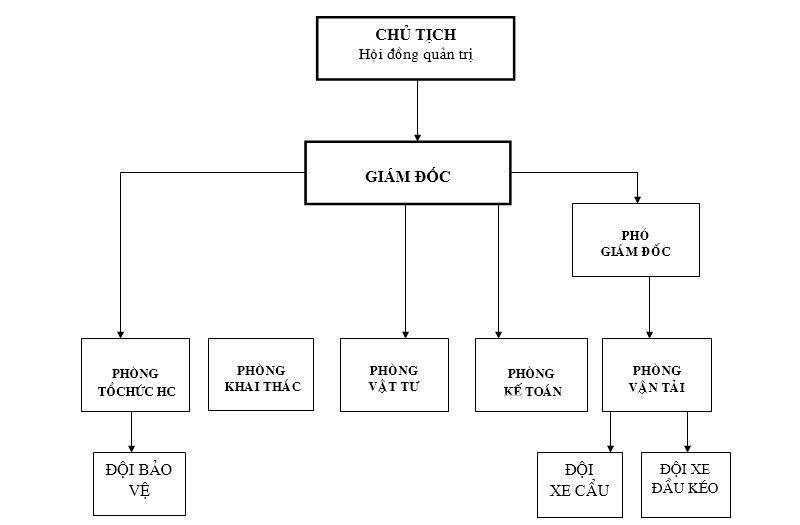 Cơ cấu tổ chức công ty logistics quy mô nhỏ - vừa