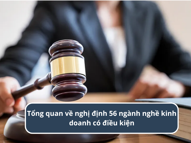 Nghị định 56 ngành nghề kinh doanh có điều kiện có gì mới? 3 lĩnh vực kinh doanh “NÓNG” cần biết ngay