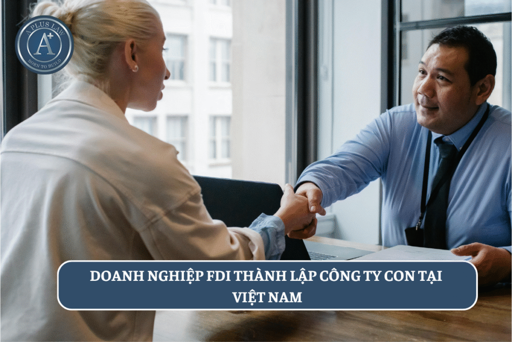 Doanh nghiệp FDI thành lập công ty con tại Việt Nam