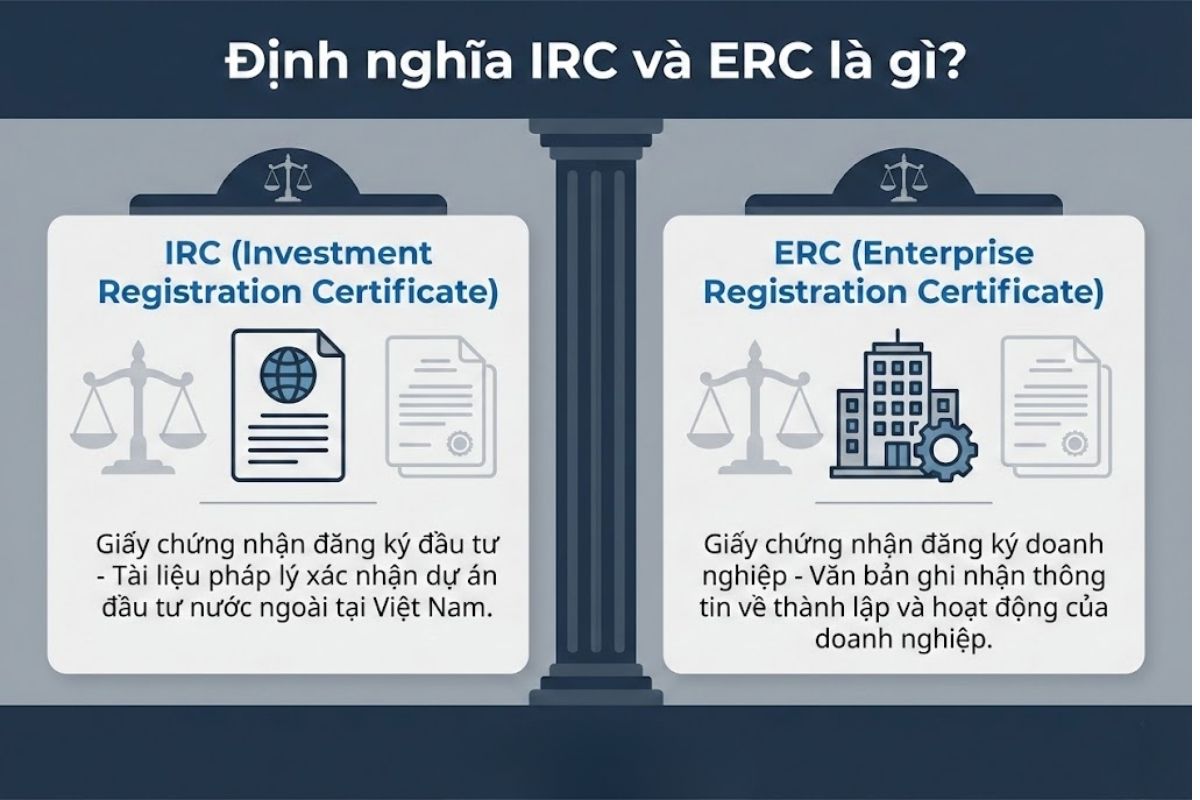 Định nghĩa IRC và ERC là gì
