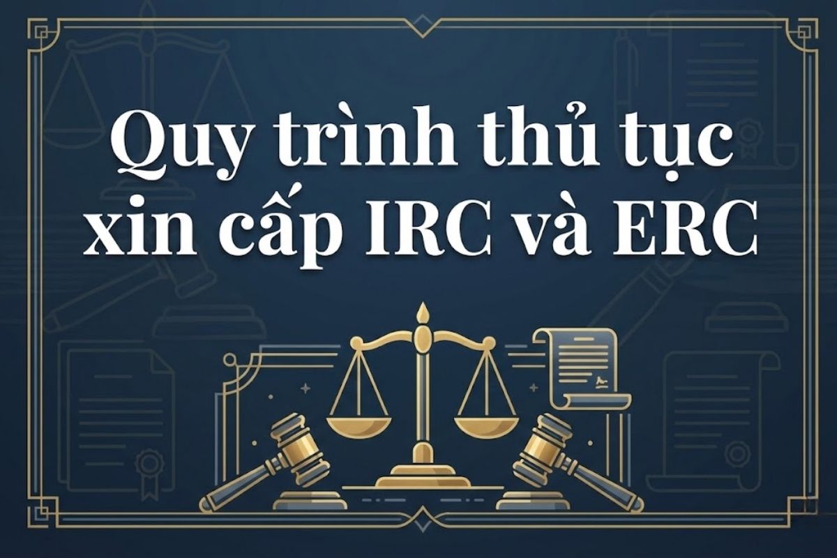 Quy trình thủ tục xin cấp IRC và ERC