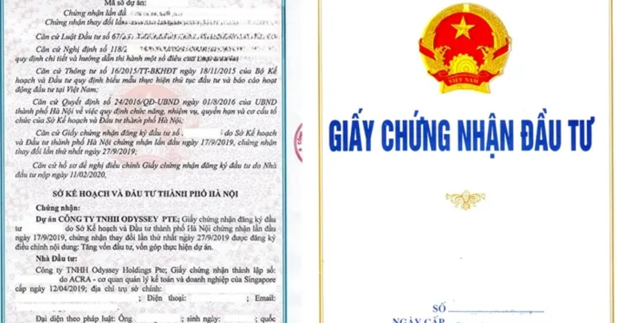 Bước 1: Xin cấp Giấy chứng nhận đăng ký đầu tư (IRC)